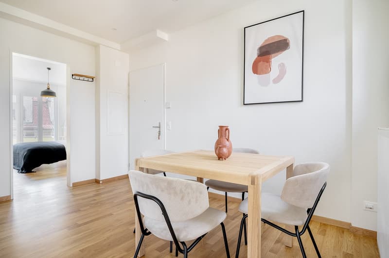 Airy Wiedikon, 2.5 rooms & cellar, W/T, 2 minutes to tram (7)