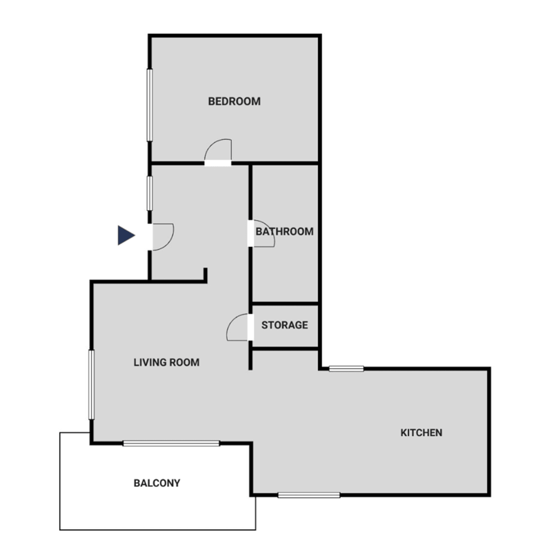 Stylish Hirslanden, 2.5 rooms, private garden, cellar, W/T, via Blueground (13)
