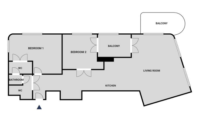 Exklusive Enge 3.5 Zimmer mit W/T, nah zum Markt über Blueground (24)