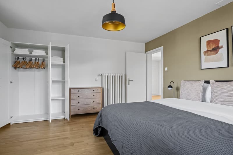 Wiedikon moderne 4,5 pièces + W/T, + stockage, 1 minute au marché, via Blueground (17)