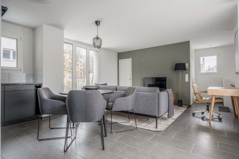 Ideal Leimbach 2.5 rooms + basement + W/T. 5 minutes to market, via Blueground (9)