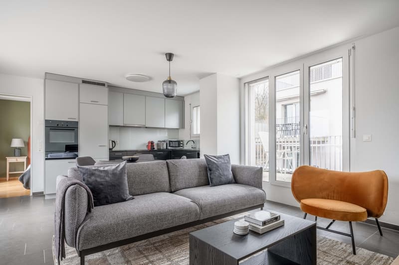 Ideal Leimbach 2.5 rooms + basement + W/T. 5 minutes to market, via Blueground (2)