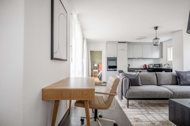 Ideal Leimbach 2.5 rooms + basement + W/T. 5 minutes to market, via Blueground (5)