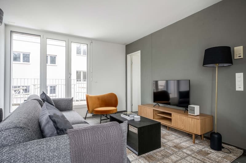 Ideal Leimbach 2.5 rooms + basement + W/T. 5 minutes to market, via Blueground (3)