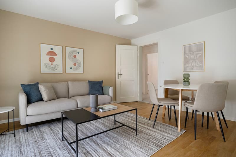 Lusso Wiedikon 3,5 locali con W/T, vicino al mercato, by Blueground (3)