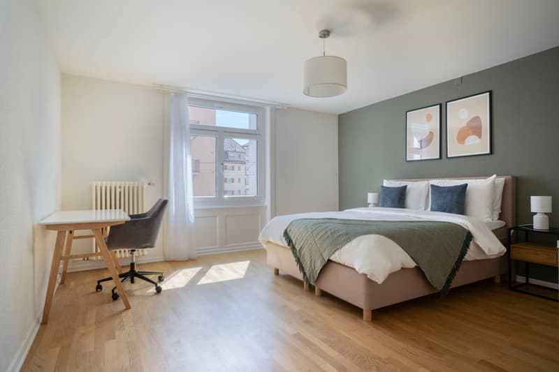 Lusso Wiedikon 3,5 locali con W/T, vicino al mercato, by Blueground (10)