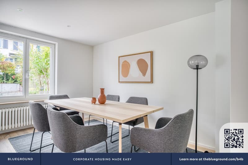 Ideal Wiedikon 4.5 rooms + W/T, + storage, 6 minutes to market, via Blueground (9)