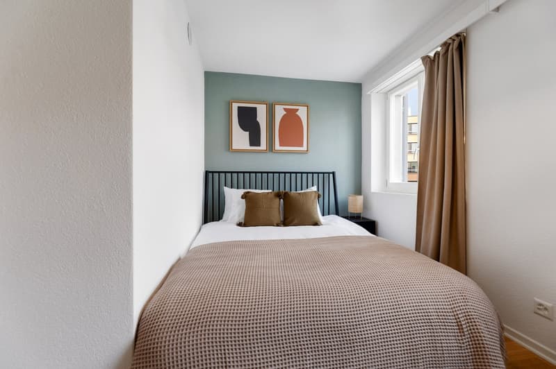 3.5 rooms in Oerlikon, close to the train station, fully furnished, flexible immediate booking (11)