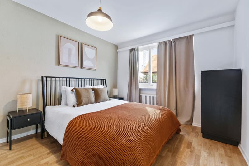 3.5 rooms in Oerlikon, close to the train station, fully furnished, flexible immediate booking (7)