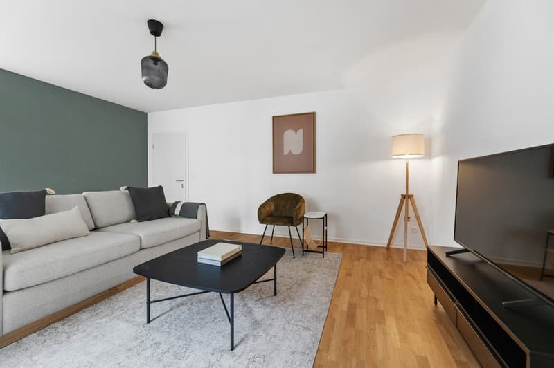 3.5 rooms in Oerlikon, close to the train station, fully furnished, flexible immediate booking (2)