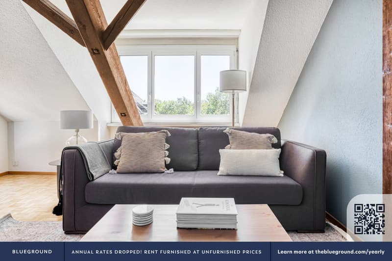 Hip Wipkingen 2.5 rooms + storage, 2 minutes to market, via Blueground (2)