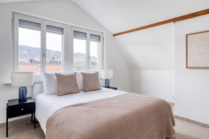 Fantastic Altstetten, 2.5 rooms with W/T, near market, via Blueground (11)