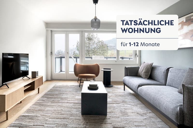 Elegant Horgen, 3 rooms with basement, 5 minutes to market, via Blueground (1)