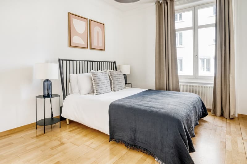 Charming Langstrasse 3.5 rooms + storage, 5 minutes to tram (13)
