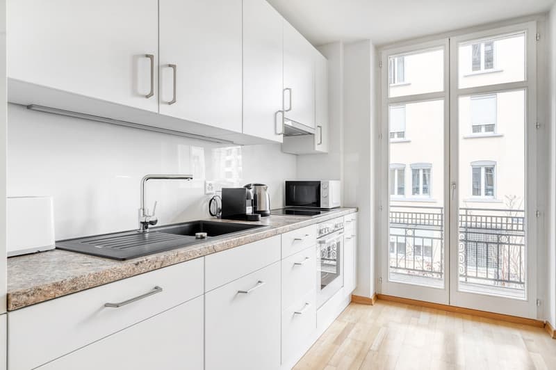 Charming Langstrasse 3.5 rooms + storage, 5 minutes to tram (7)