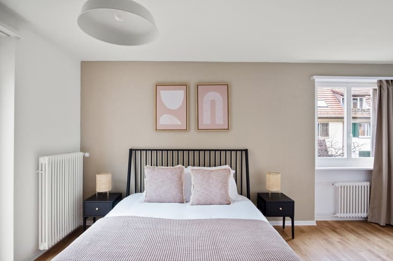 2.5 rooms in Oerlikon, close to the train station, fully furnished, flexible rental period, instant booking (8)