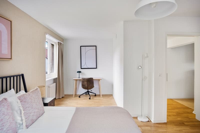 2.5 rooms in Oerlikon, close to the train station, fully furnished, flexible rental period, instant booking (9)