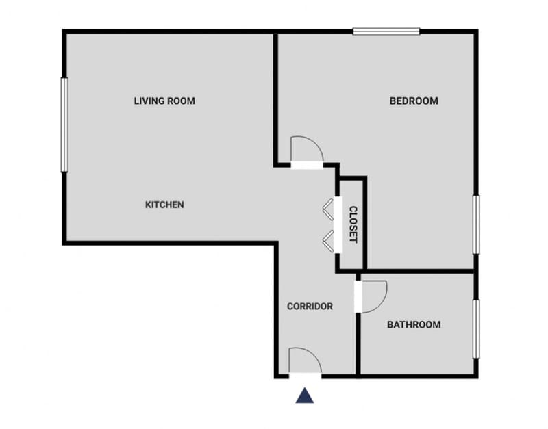 2.5 rooms in Oerlikon, close to the train station, fully furnished, flexible rental period, instant booking (14)