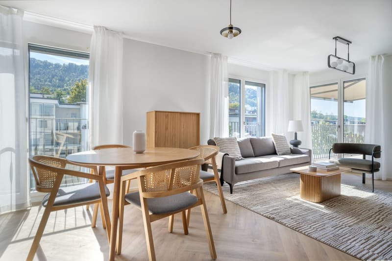 Quiet Wiedikon 2.5 rooms with basement and W/T, close to S-Bahn Markt, via Blueground (6)