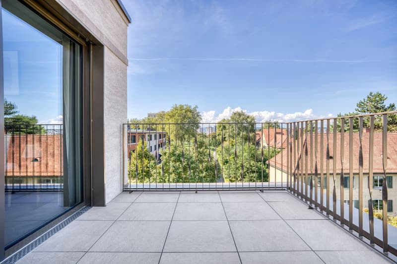 Quiet Wiedikon 2.5 rooms with basement and W/T, close to S-Bahn Markt, via Blueground (17)