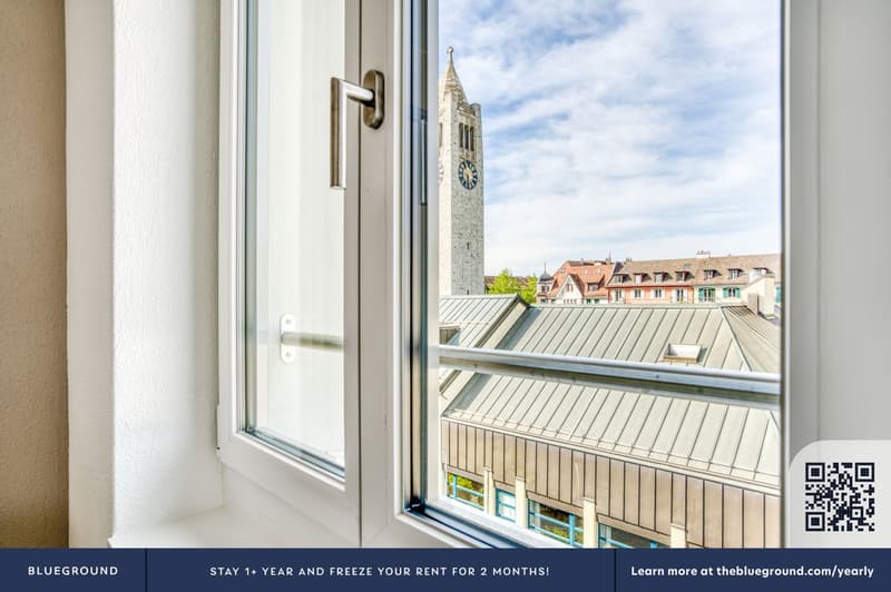 2.5 rooms in Weinegg, 10 minutes from Seefeld, fully furnished, flexible rental period (11)