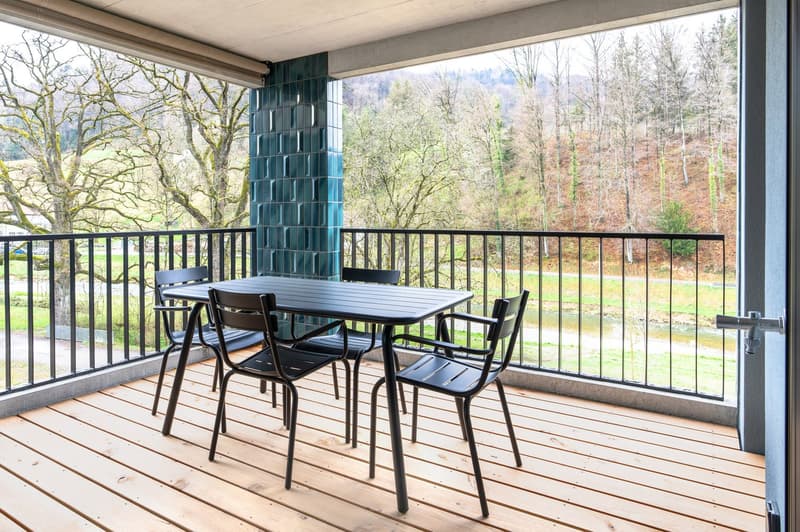 Leimbach 3.5 rooms + living room & kitchen, 2 minutes to the market, via Blueground (3)