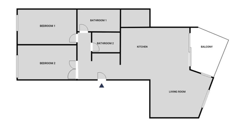 Leimbach 3.5 rooms + living room & kitchen, 2 minutes to the market, via Blueground (16)