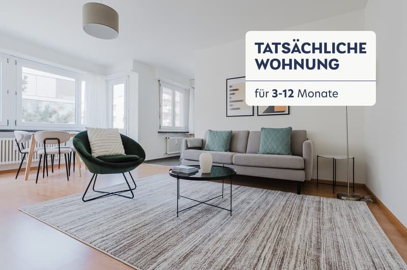 Sonniges Iselin 3.5 ZW mit Keller,, 1 Min. zum Markt, by Blueground (1)
