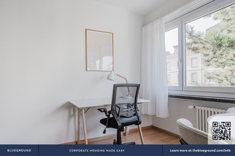 Sonniges Iselin 3.5 ZW mit Keller,, 1 Min. zum Markt, by Blueground (4)