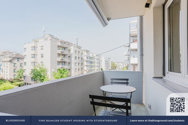 Sonniges Iselin 3.5 ZW mit Keller,, 1 Min. zum Markt, by Blueground (5)