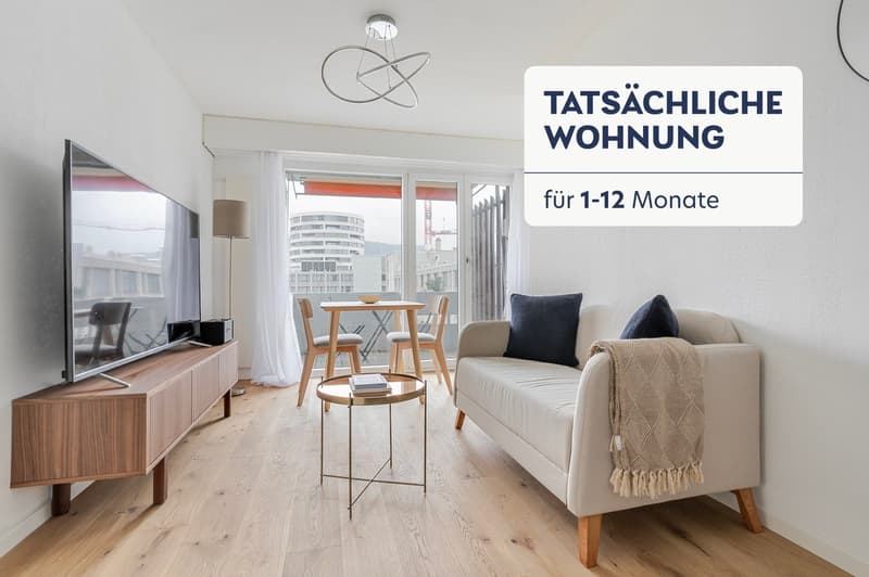 Stylish Furnished Apartment in Zürich with City Views (1)
