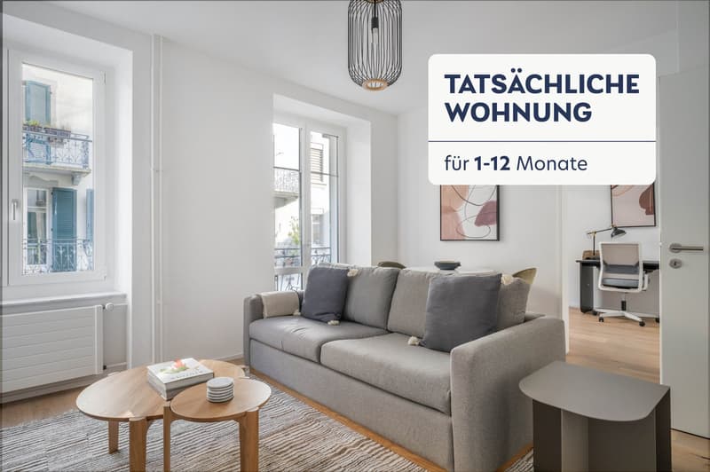 Tolle Seefeld, 1 Schlafzimmer + Office, Seenähe, über Blueground (1)