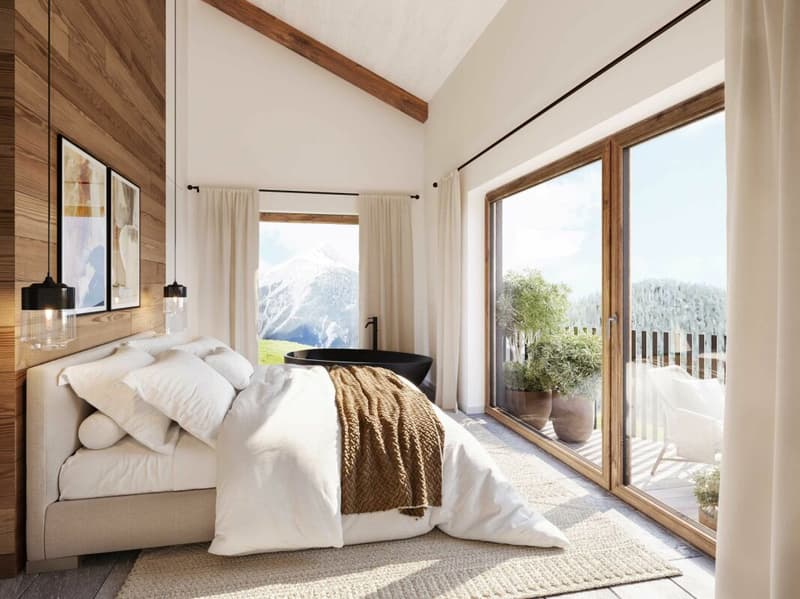 Habiter où les autres passent leurs vacances. Chalet moderne de 5,5 pièces (3)