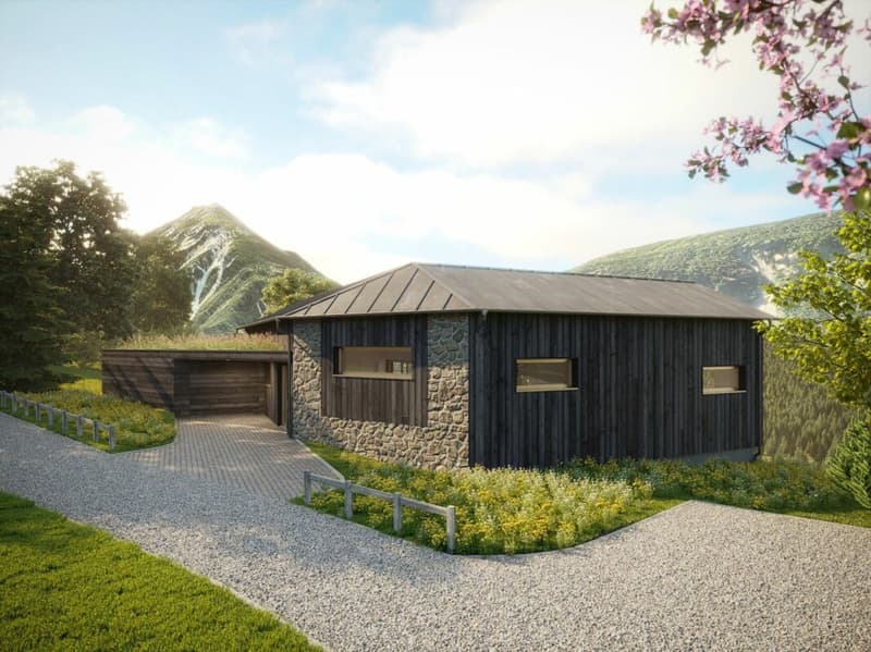 Habiter où les autres passent leurs vacances. Chalet moderne de 5,5 pièces (4)