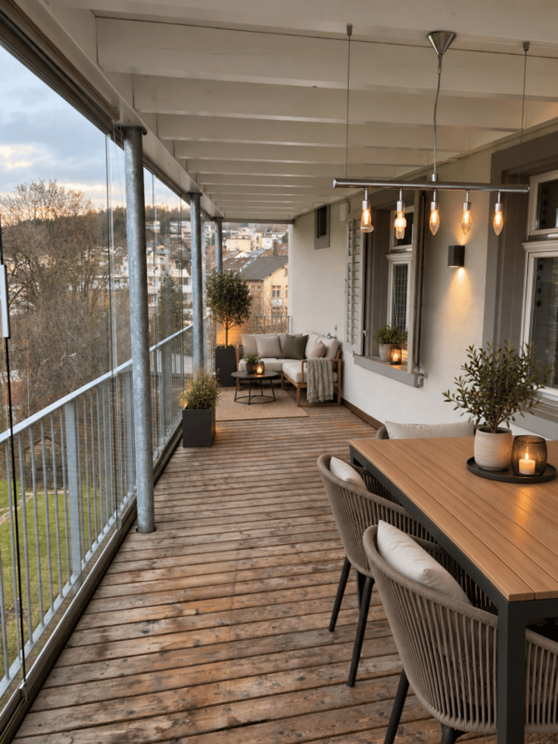 3.5 Zimmer Wohnung mit verglaster Terrasse (3)