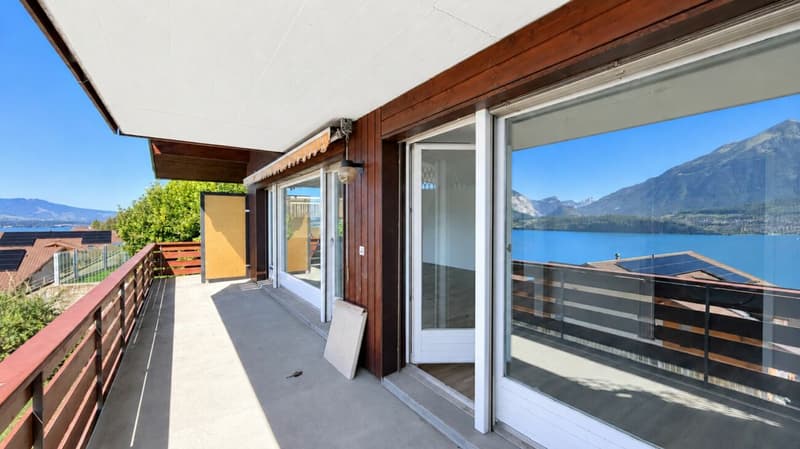 Wohnen mit See- und Bergsicht - 3½ Zimmer mit grossem Balkon in Gunten (17)