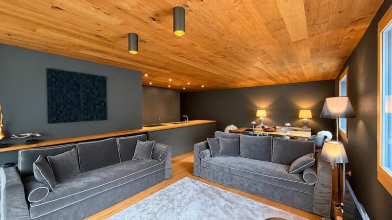 Exklusive 3-Zimmer-Wohnung in Andermatt - voll möbliert mit Designermöbeln (1)