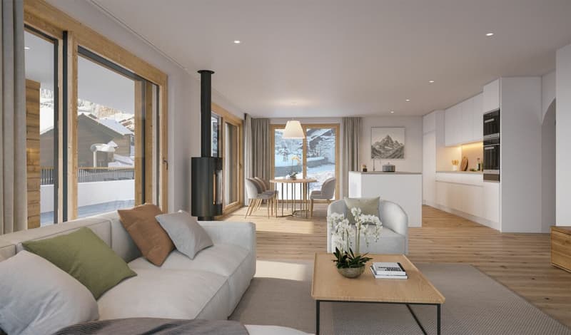 Apartment building "Chesa Lumina" First-time residence (3)