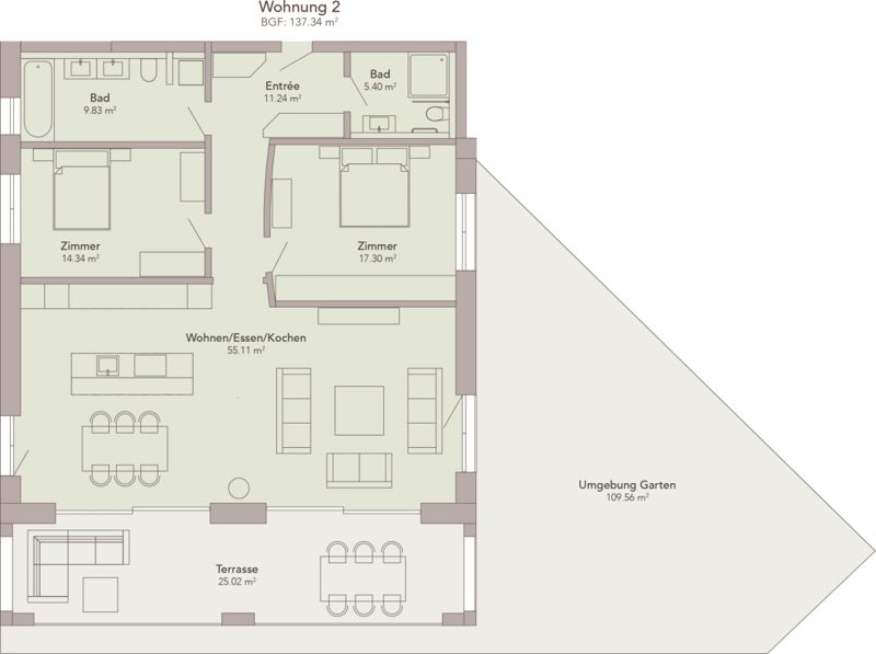 Apartment building "Chesa Lumina" First-time residence (7)