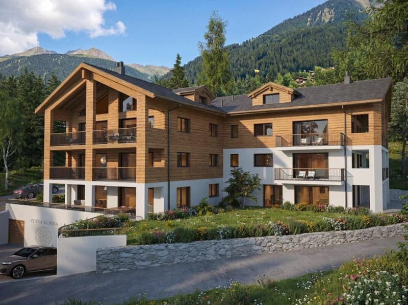 Apartment building "Chesa Lumina" First-time residence (2)