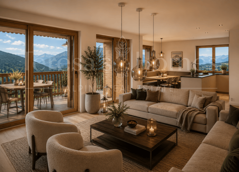 6.5 Zimmerwohnung, Exklusiv mit Panoramablick (1)