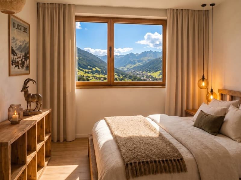 6.5 Zimmerwohnung, Exklusiv mit Panoramablick (4)