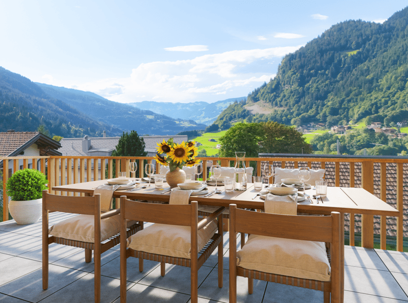 6.5 Zimmerwohnung, Exklusiv mit Panoramablick (6)