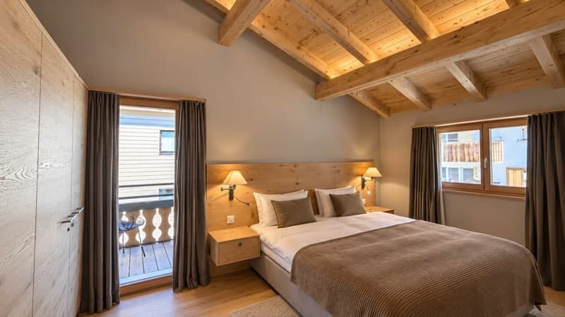 Exklusive 5.5 Zimmer Dachgeschosswohnung im Zentrum von Klosters (6)