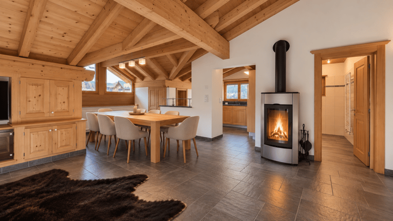 3.5 Zimmer Dachgeschosswohnung mitten im Zentrum von Klosters Platz (3)