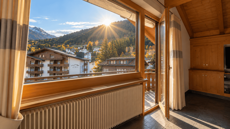 3.5 Zimmer Dachgeschosswohnung mitten im Zentrum von Klosters Platz (2)
