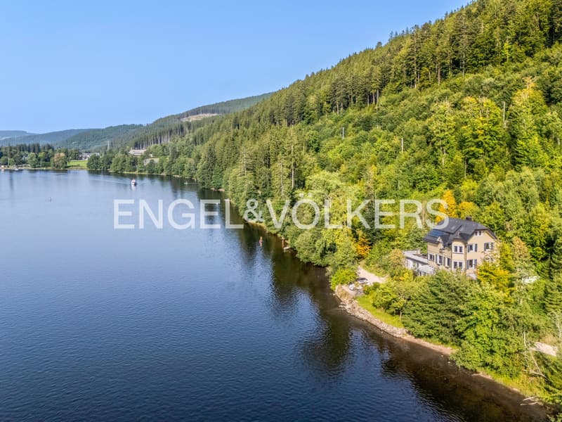 Exklusive Rarität am Titisee - Historisches Seehaus mit direktem Seezu (1)