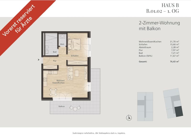 Appartamento 2 camere a Waldshut (4)