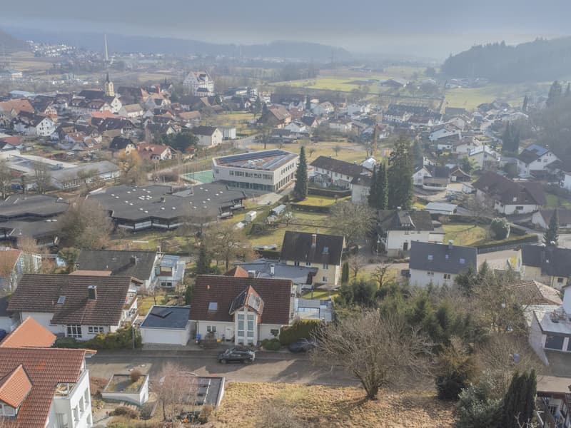 Developed building plot at the Swiss border in Gurtweil (6)