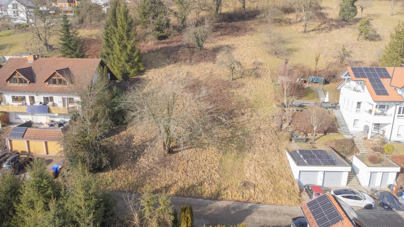 Developed building plot at the Swiss border in Gurtweil (5)